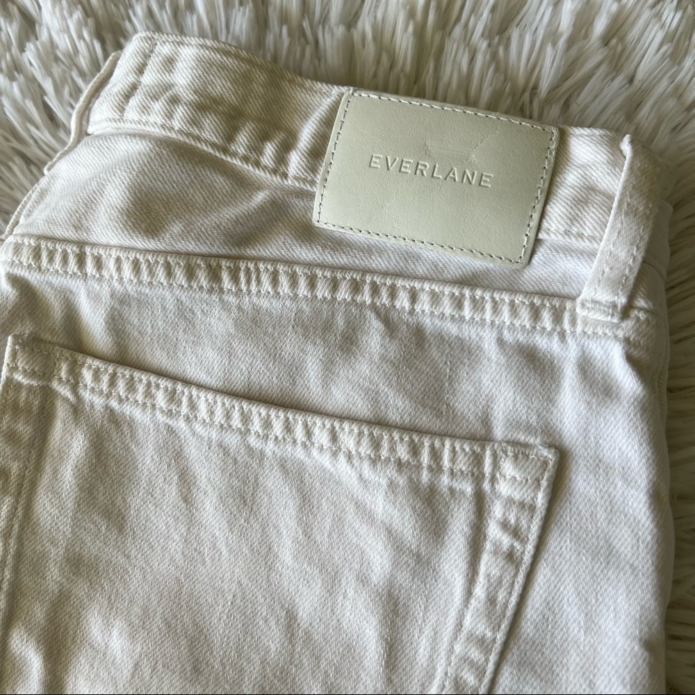 Everlane Straight Leg Jeans in White - Picture 5 of 11